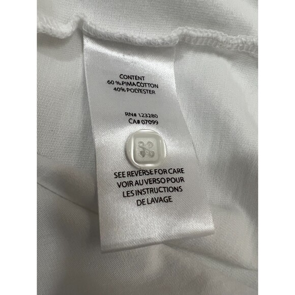 Travis Mathew The Chive Chive Golf White Polo Shirt - Men's Size Large *READ* - Picture 8 of 12